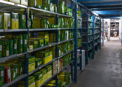 Mann Filter Lagerregale Jarre Autoteile Trier